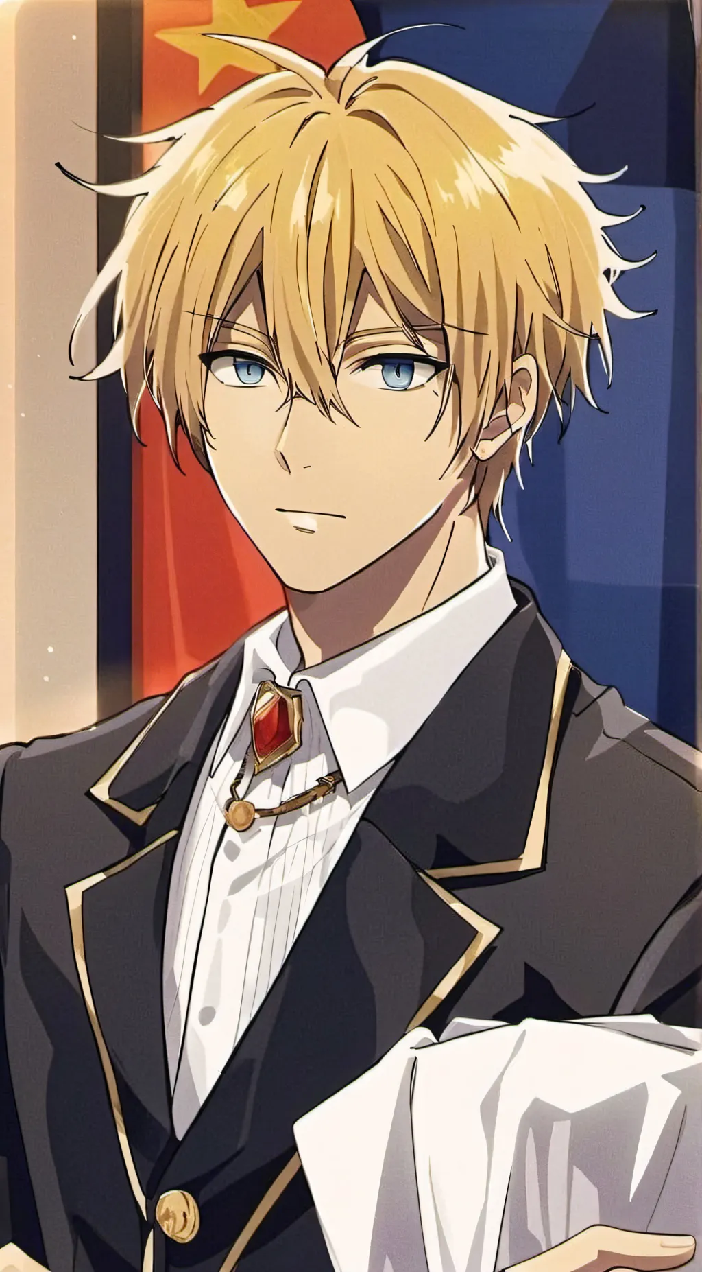 ai character: Takomy usui  background