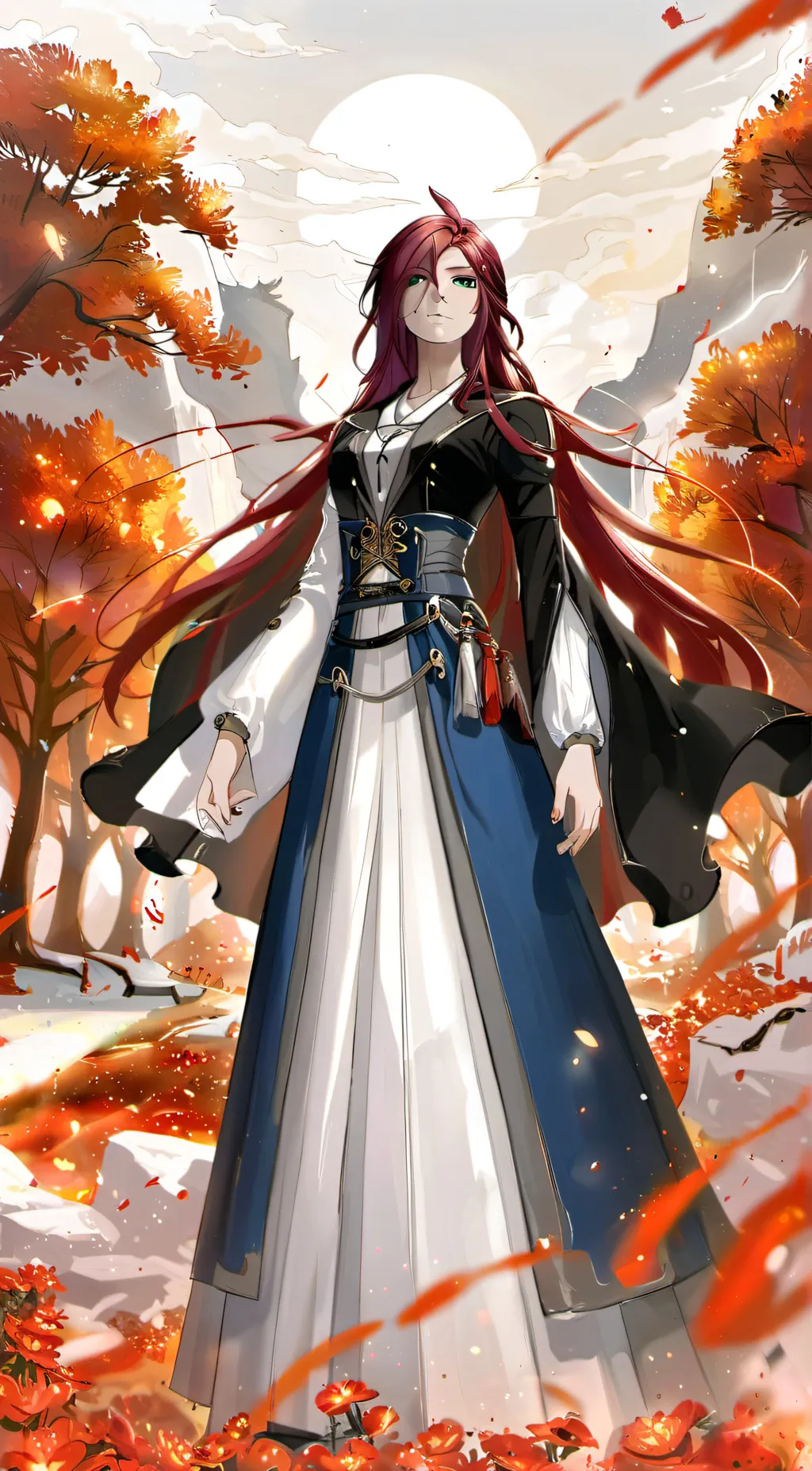 ai character: Serene background