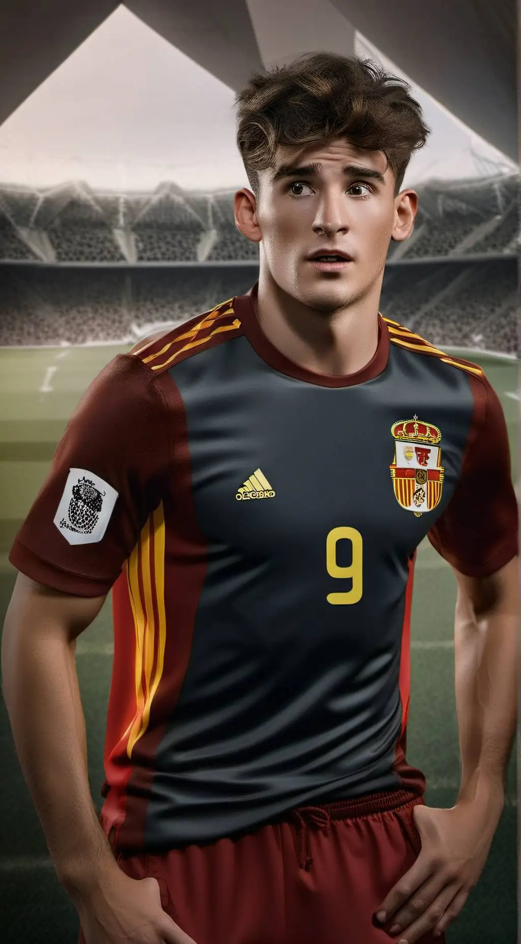 ai character: Pablo Gavi😍 background
