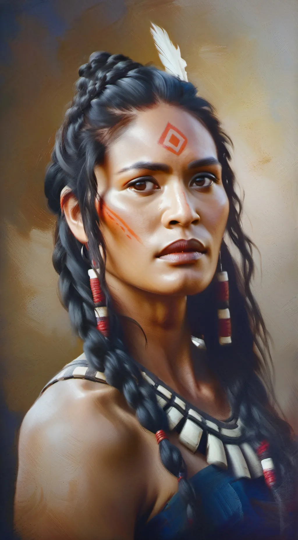 ai character: Neytiri  background