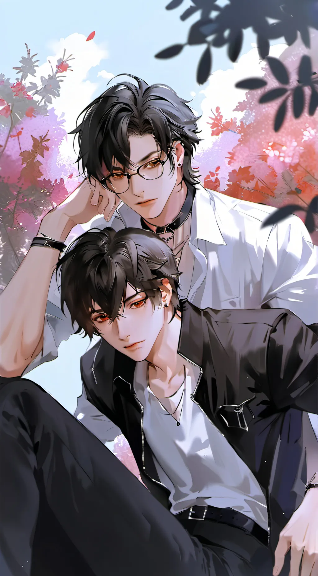 ai character: Kouki and Eren background