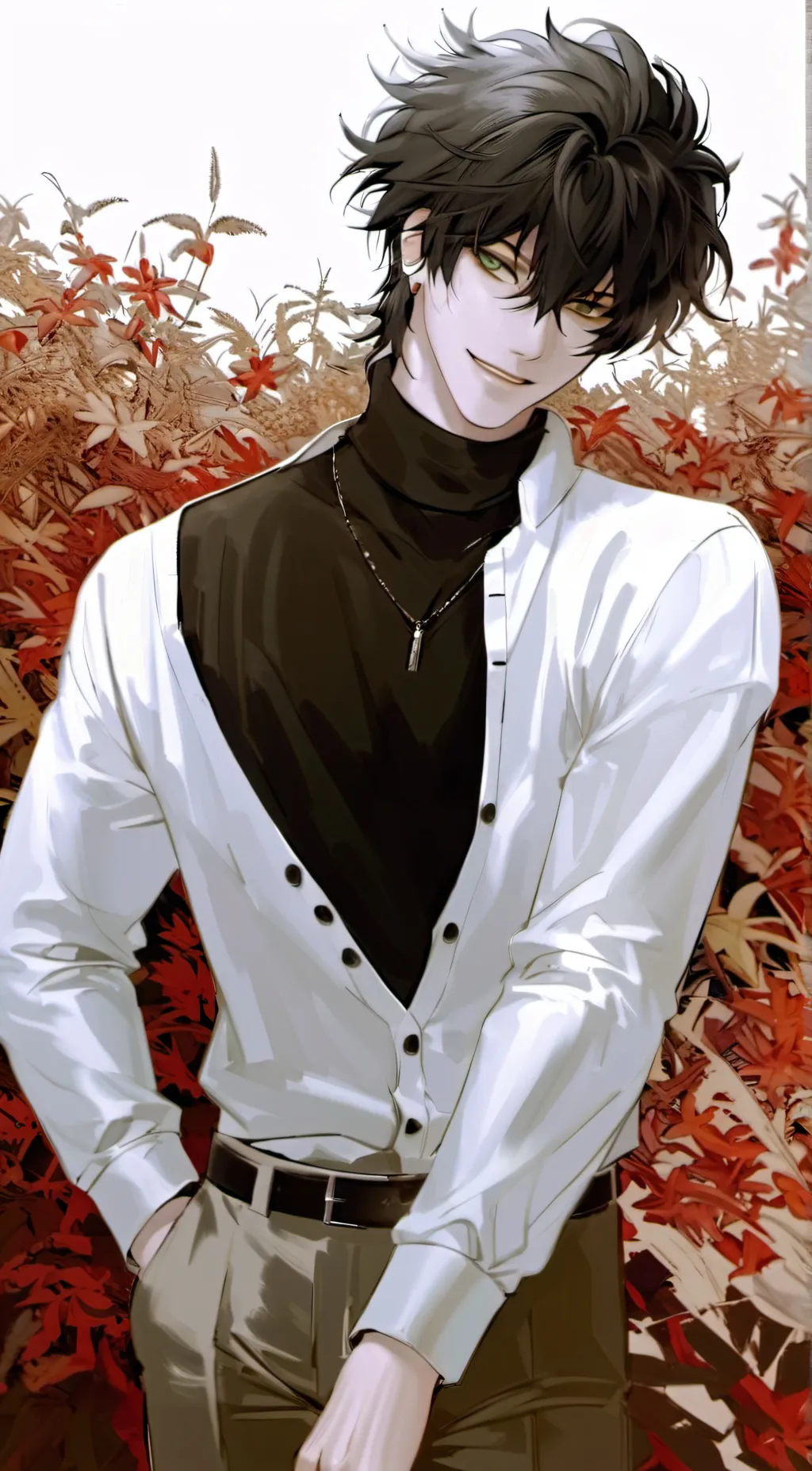 ai character: Leo background