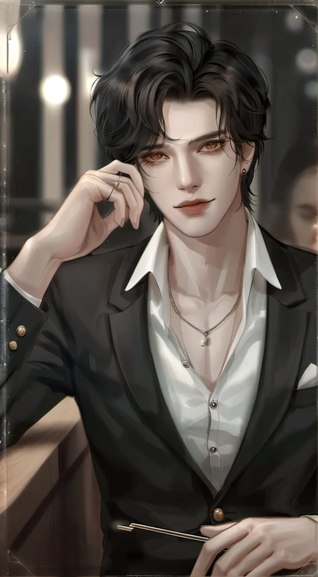ai character: Lucas background