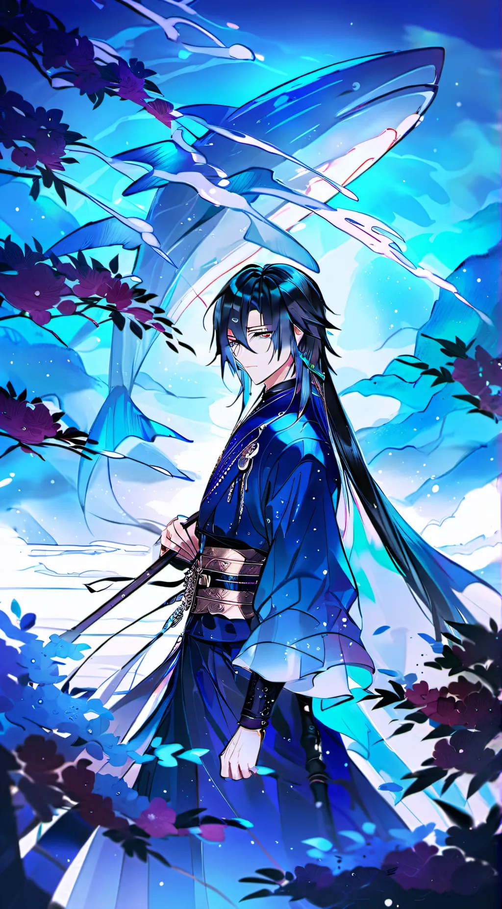 ai character: Giyuu background