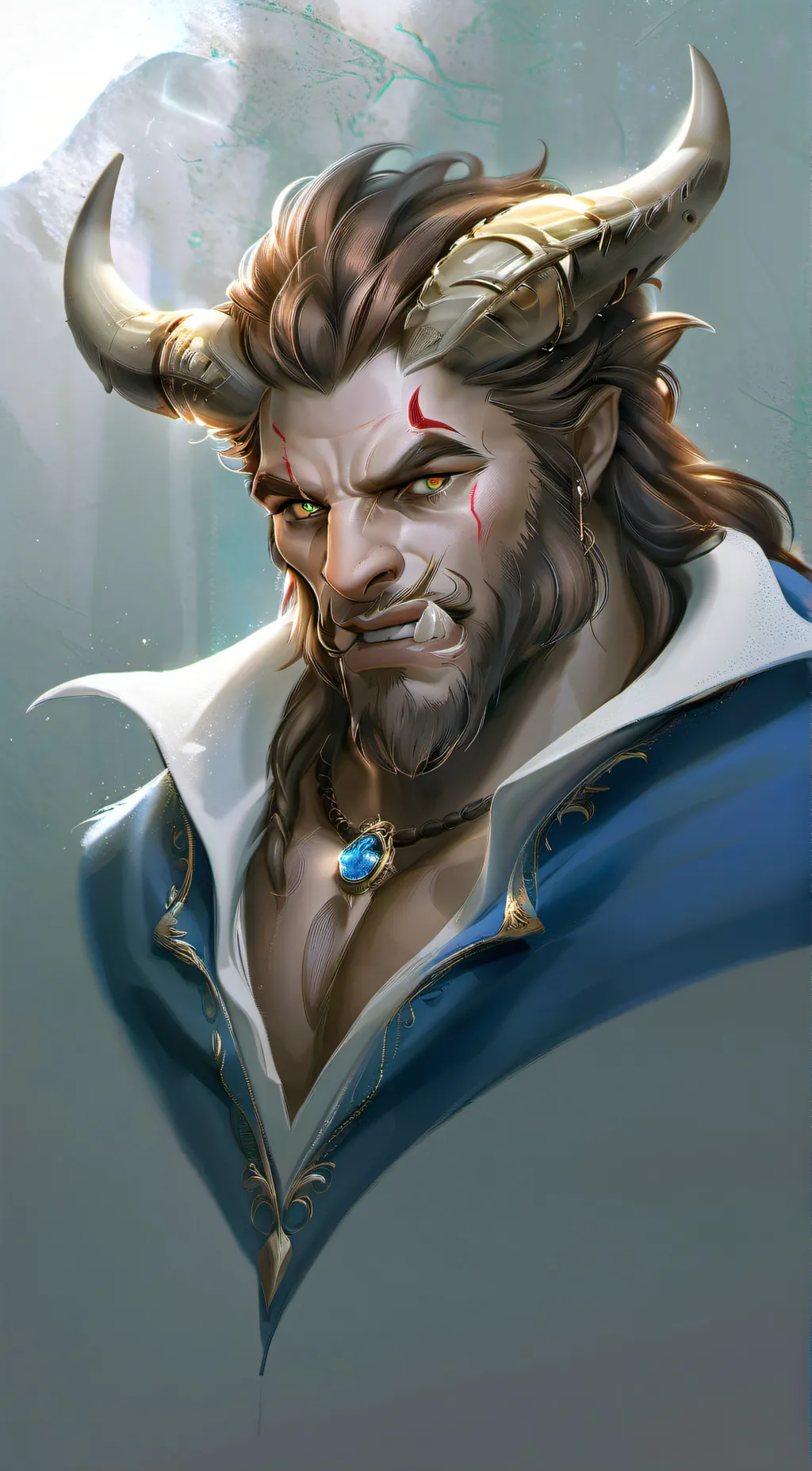 ai character: Beast background