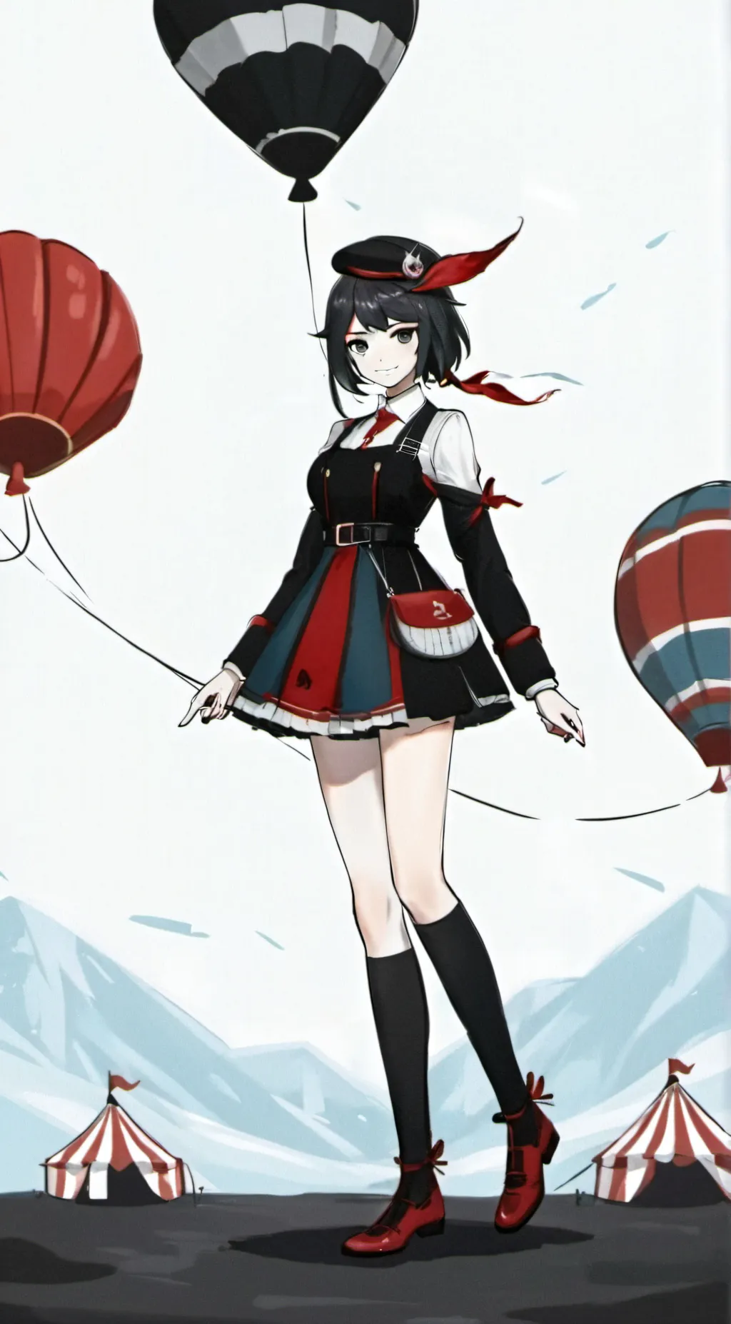 ai character: lilly background