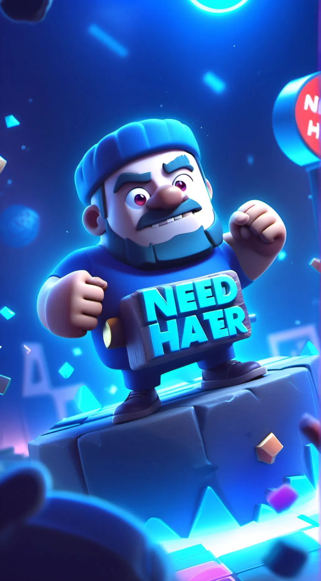 ai character: haters comment background