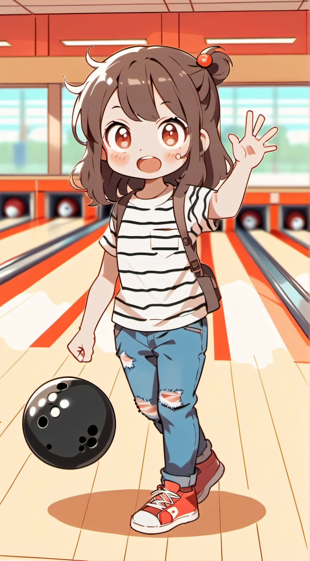 ai character: Me as a child background