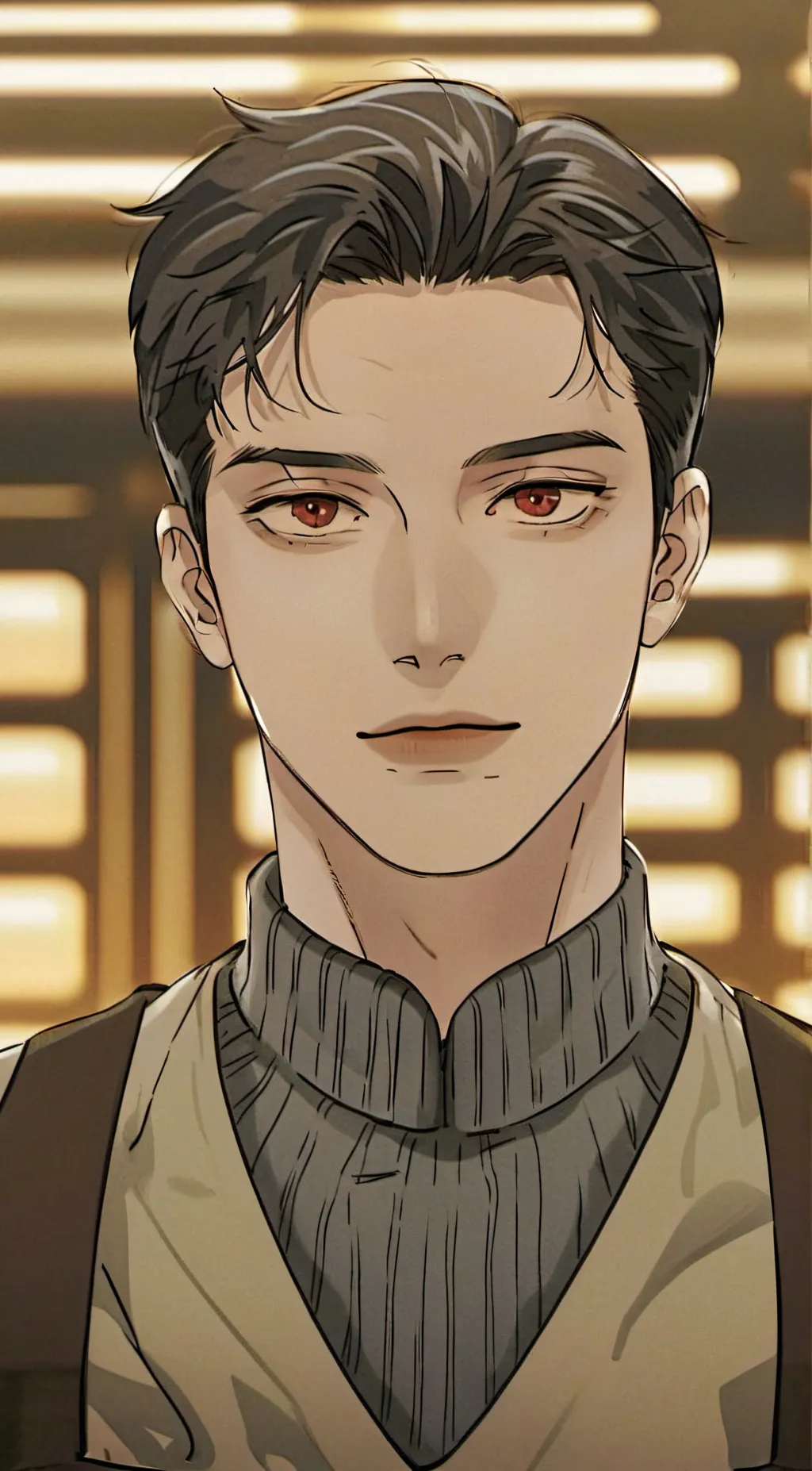 ai character: Aot modern  background