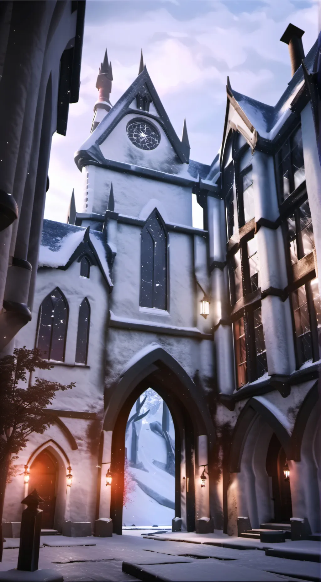 ai character: Hogwarts summer! background