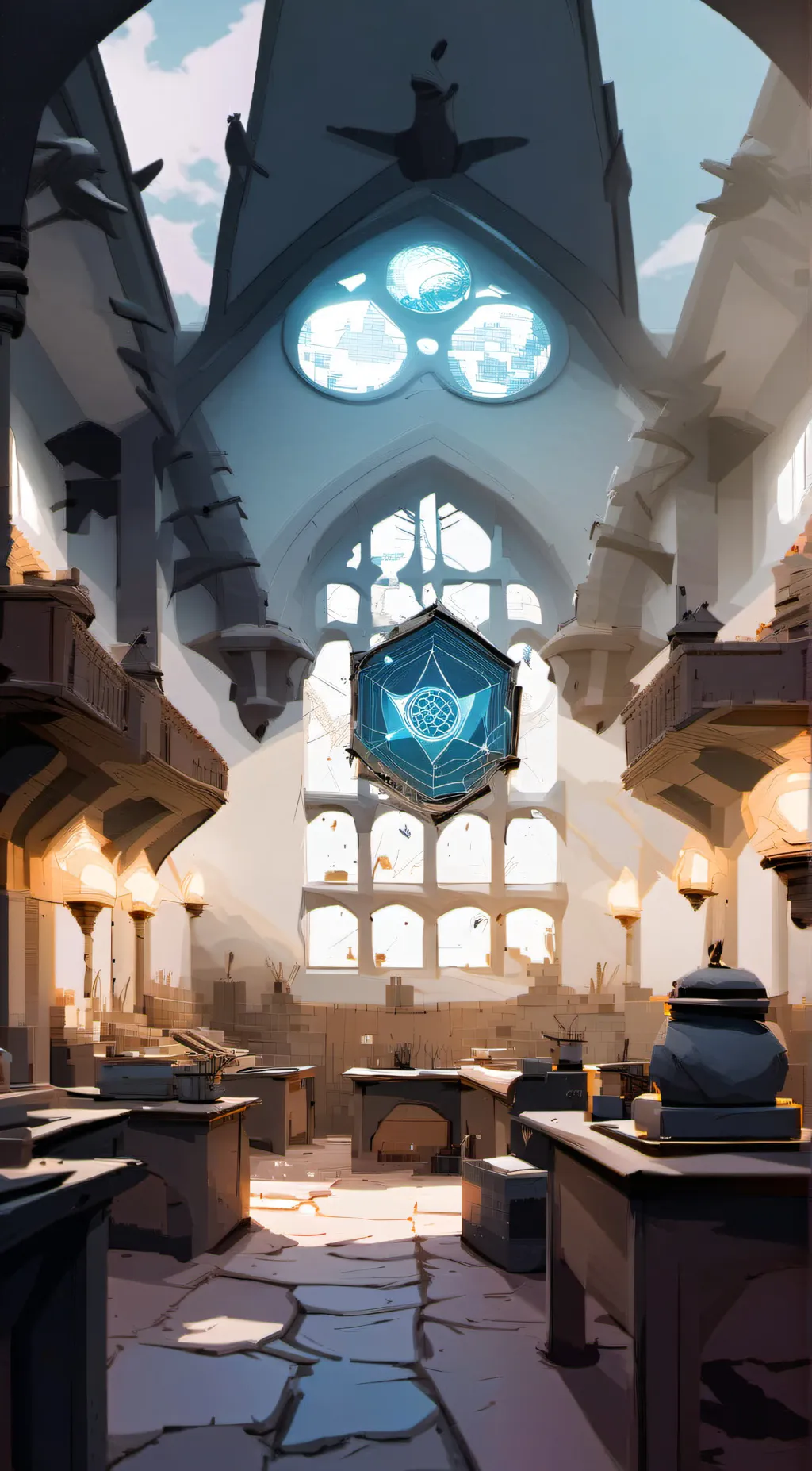 ai character: Hogwards background