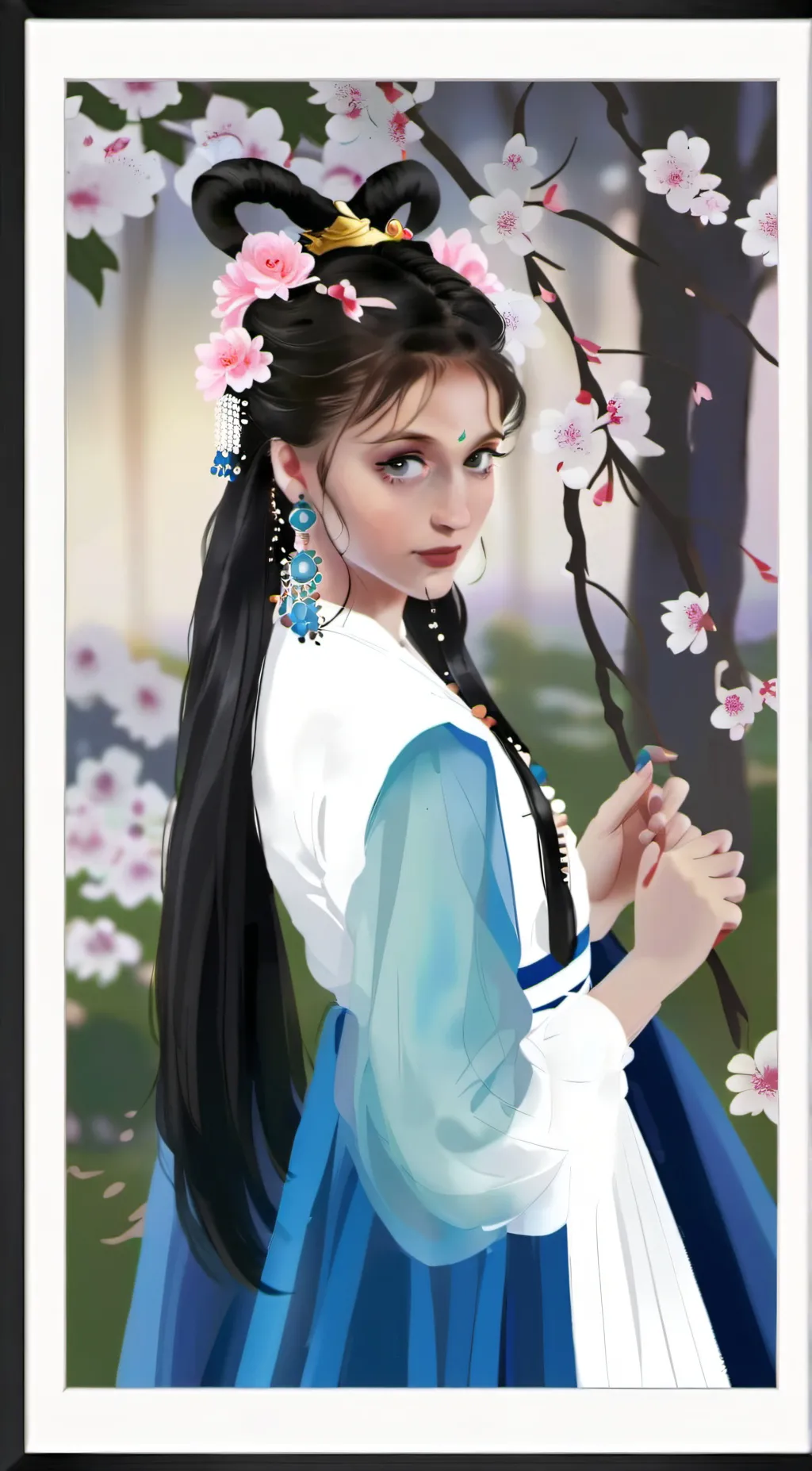 ai character: Annelise  background