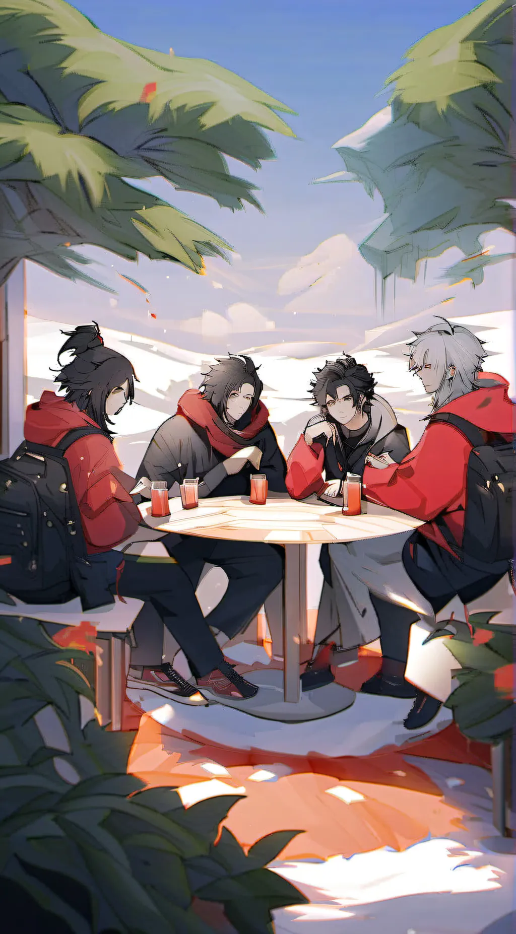 ai character: Basil background