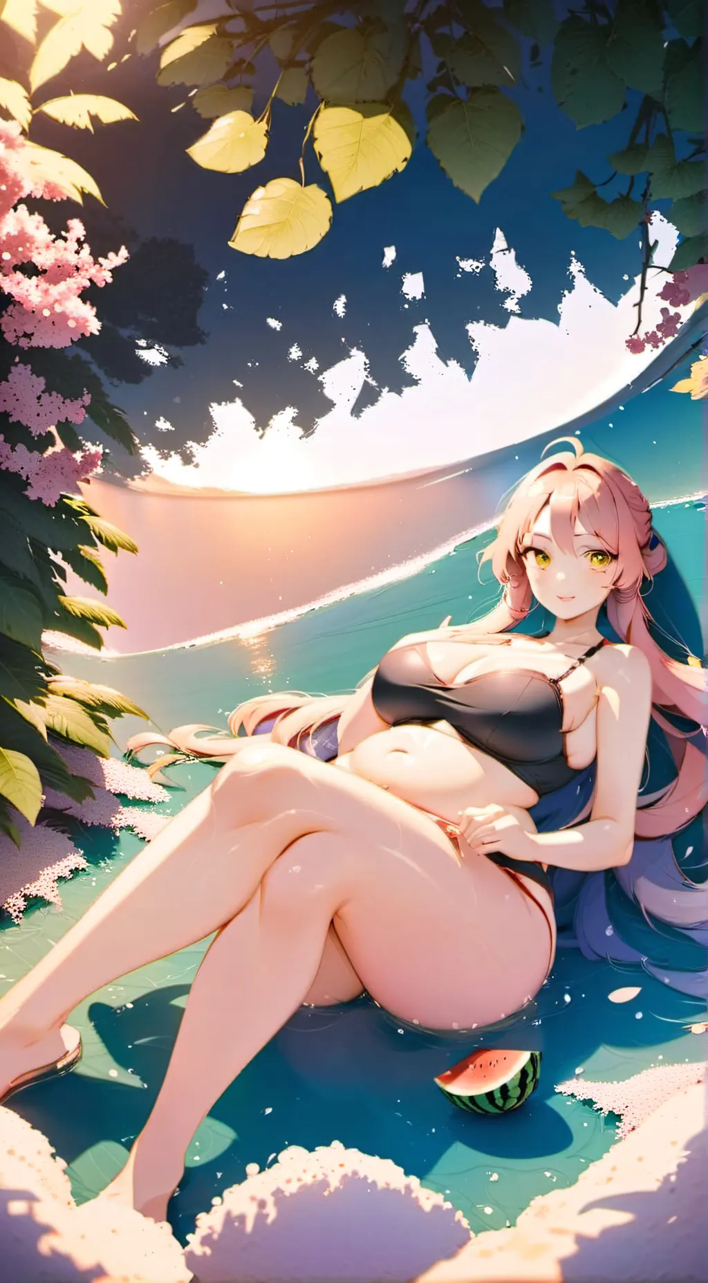 ai character: Ruby (sick) background
