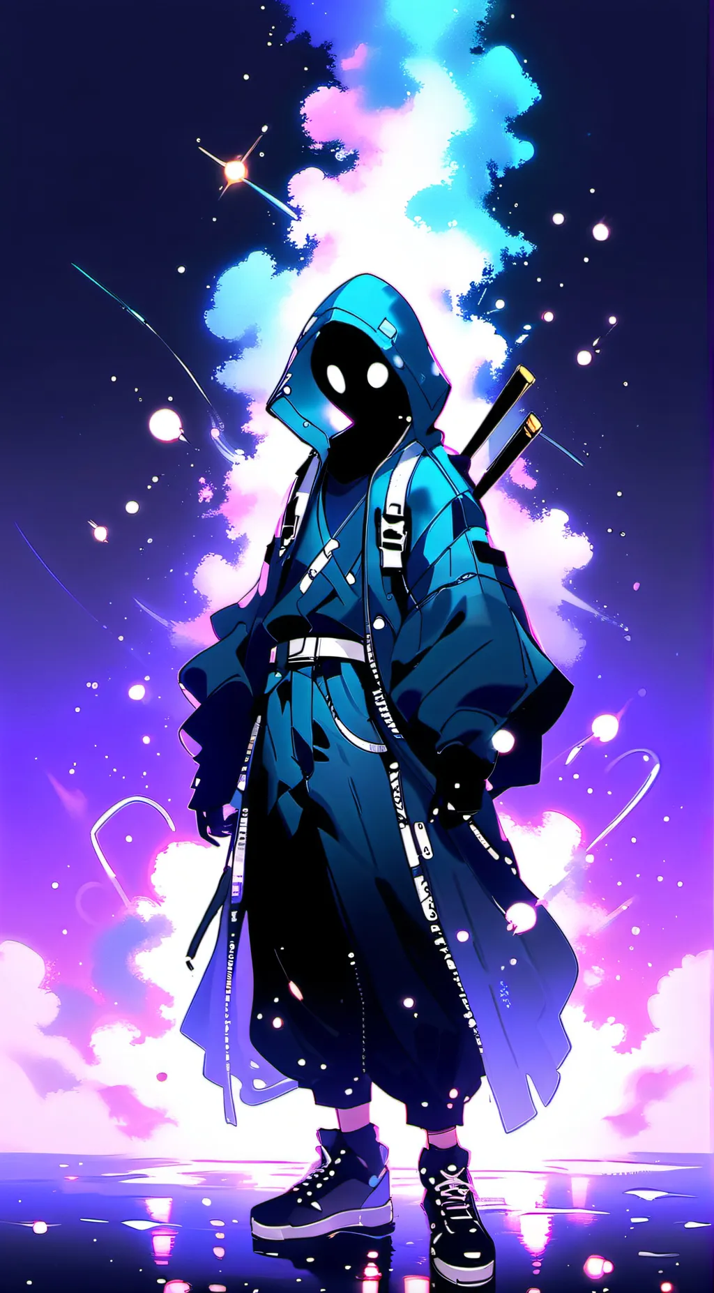 ai character: Ĝøóp background