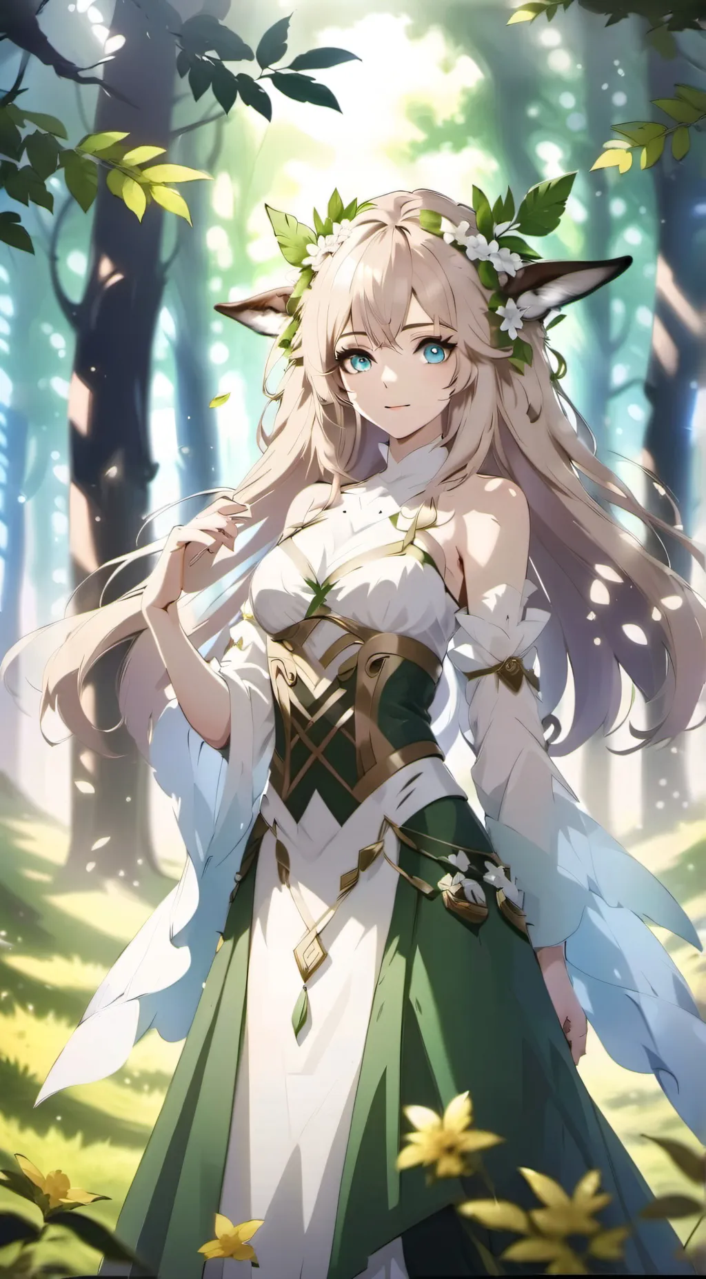 ai character: 艾麗蕥 background