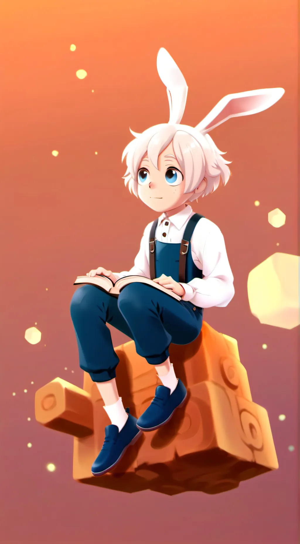 ai character: Boredom background