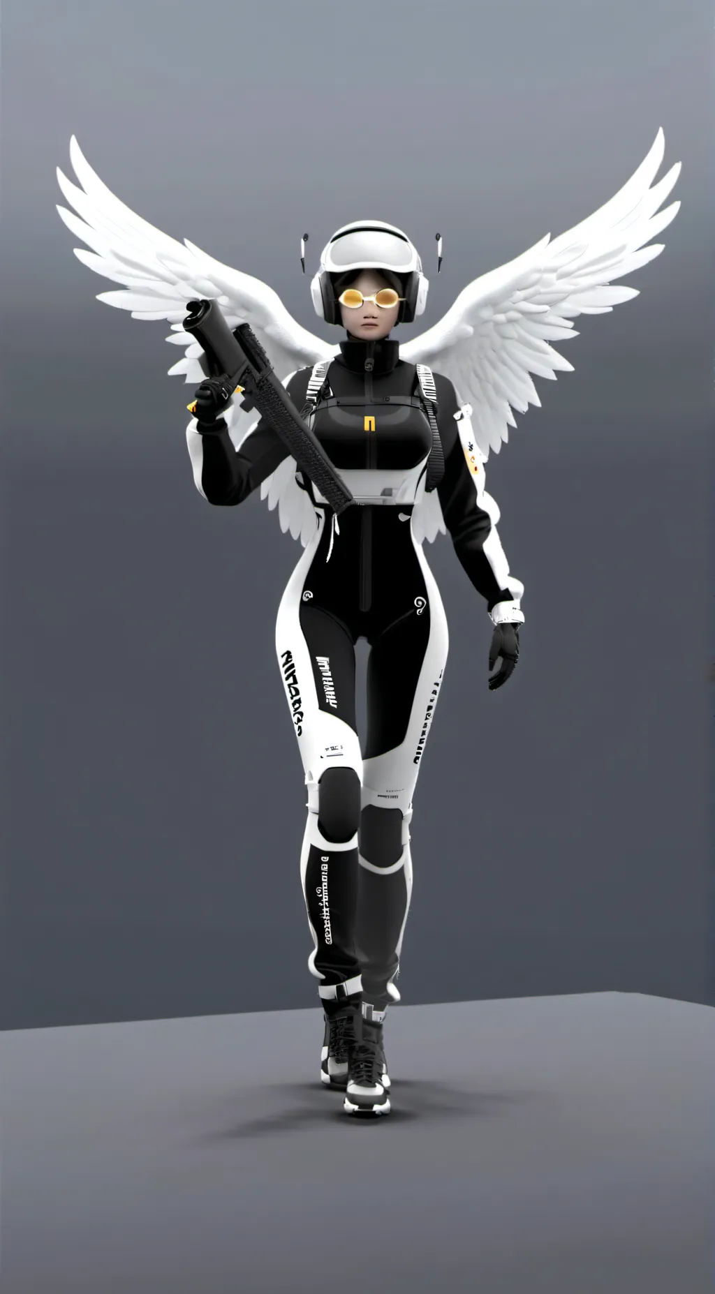 ai character: Slightly background