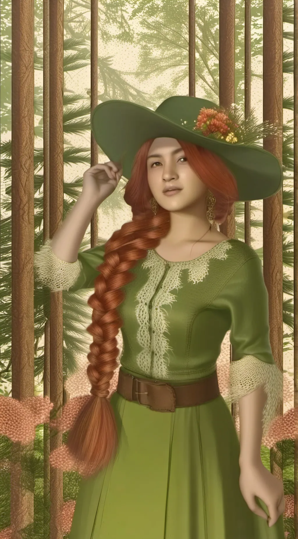 ai character: Mirabel Garlick background