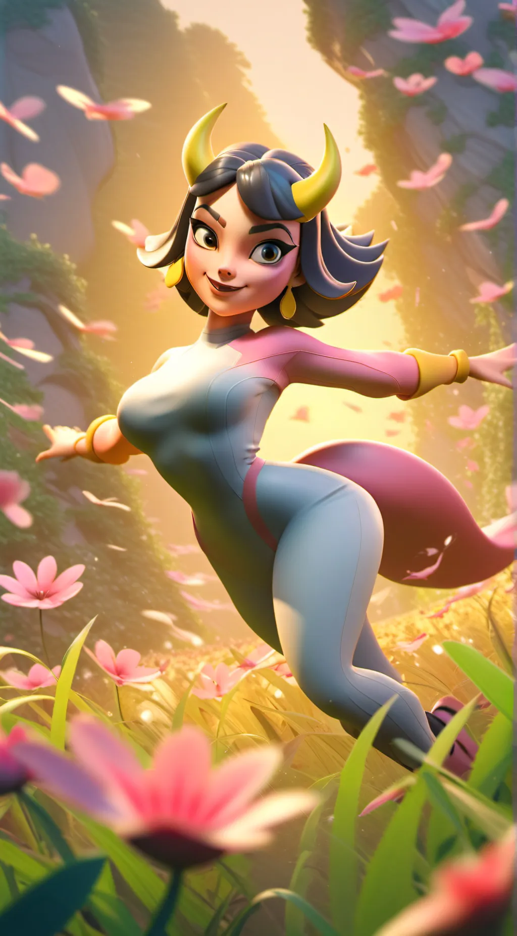 ai character: Lecha background