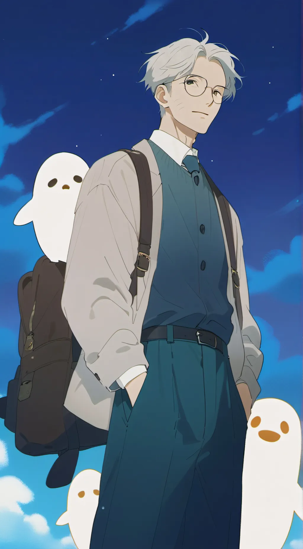 ai character: Barry background