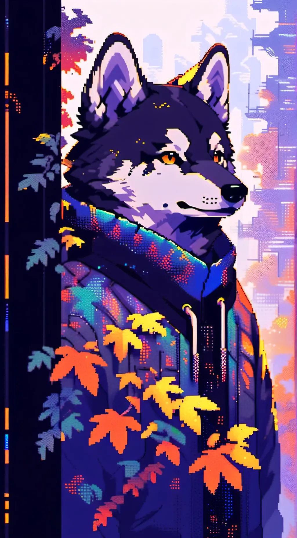 ai character: Meo and friends background