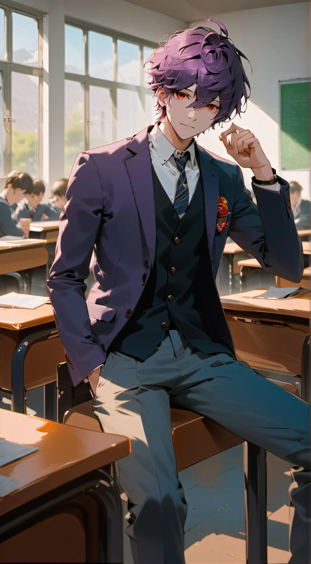 ai character: Matt background