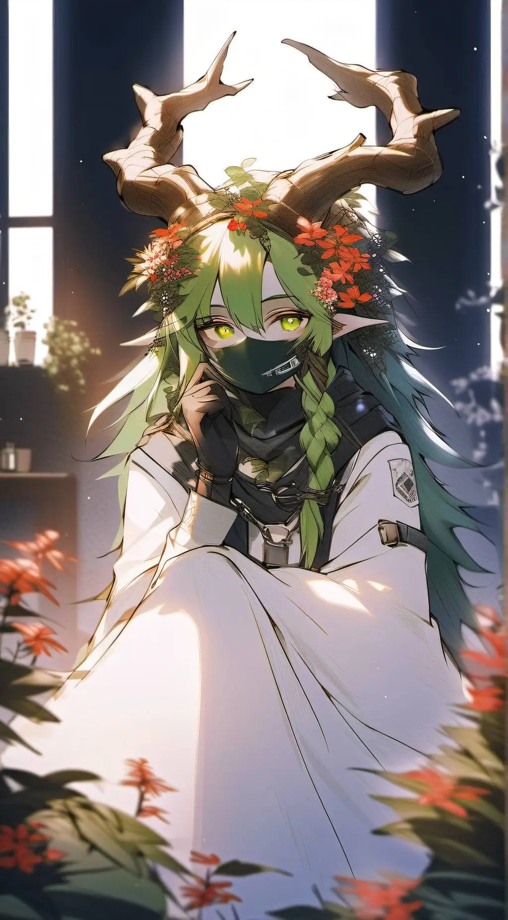 ai character: Project FLORA background