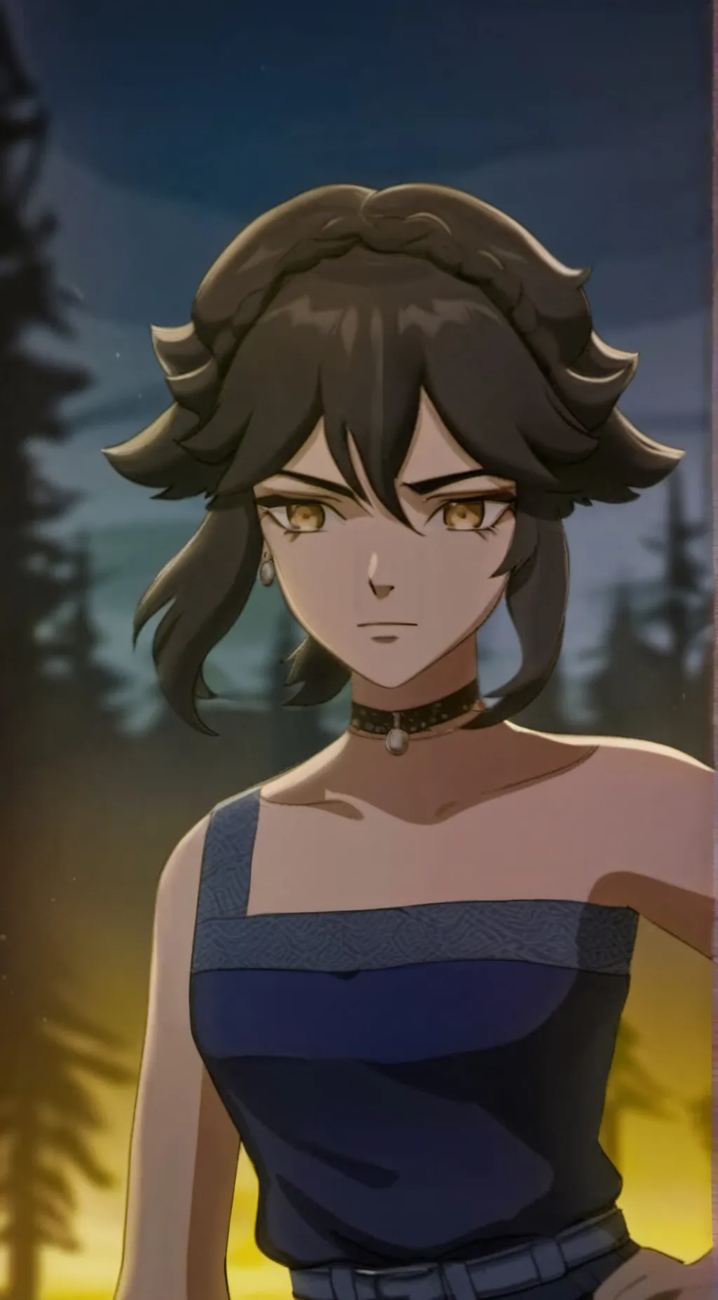 ai character: Mía background