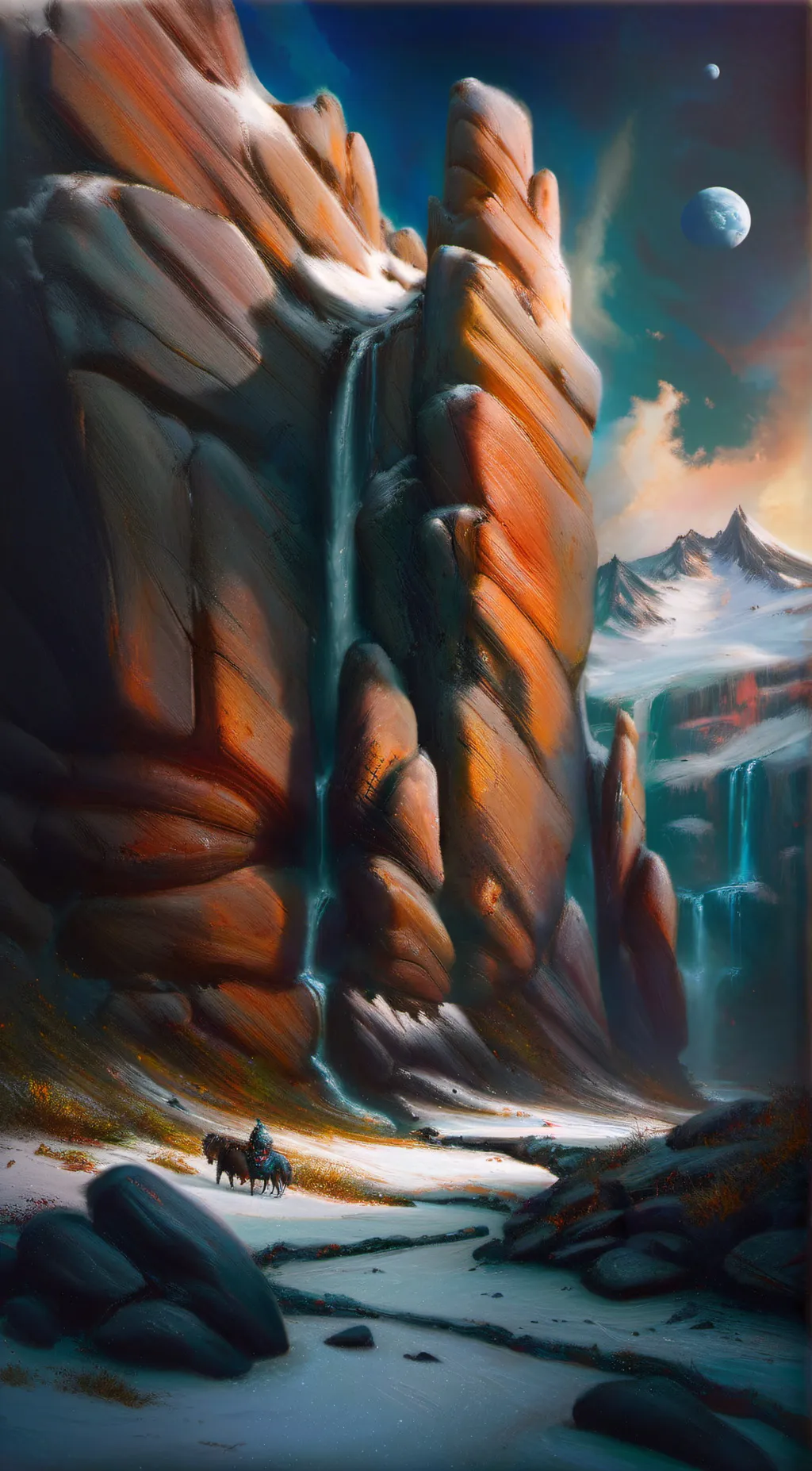 ai character: Seores background