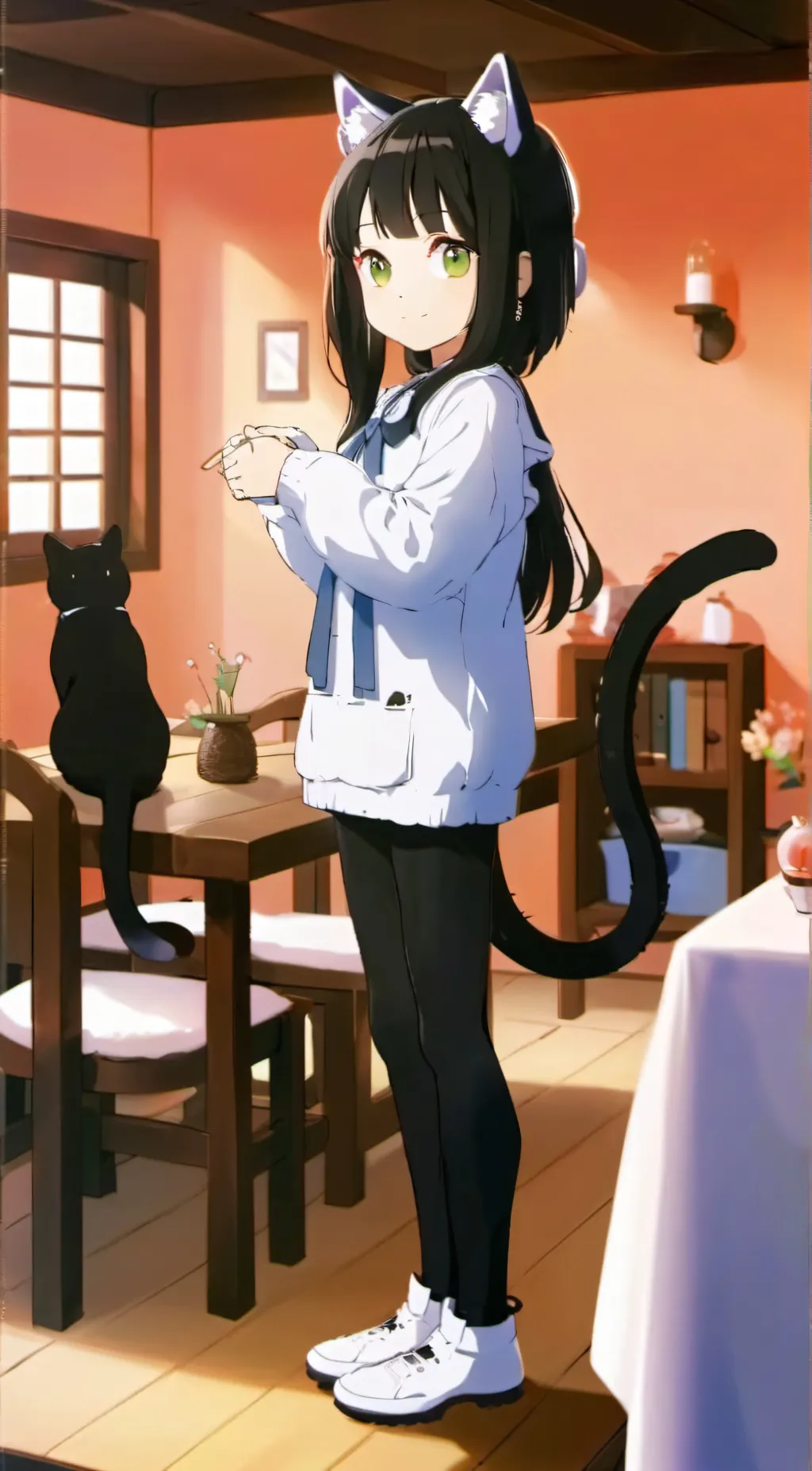 ai character: melody background