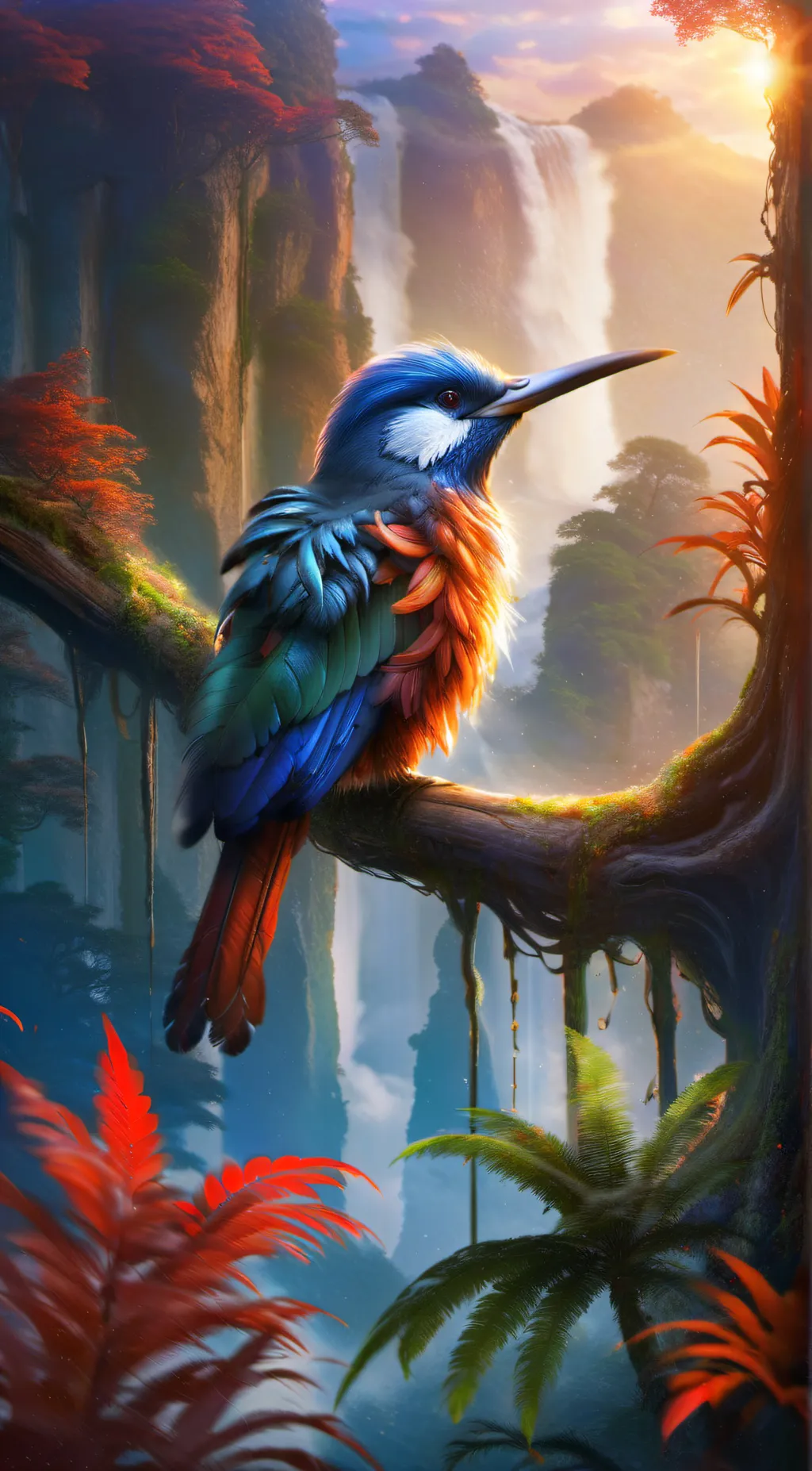 ai character: Rayne background
