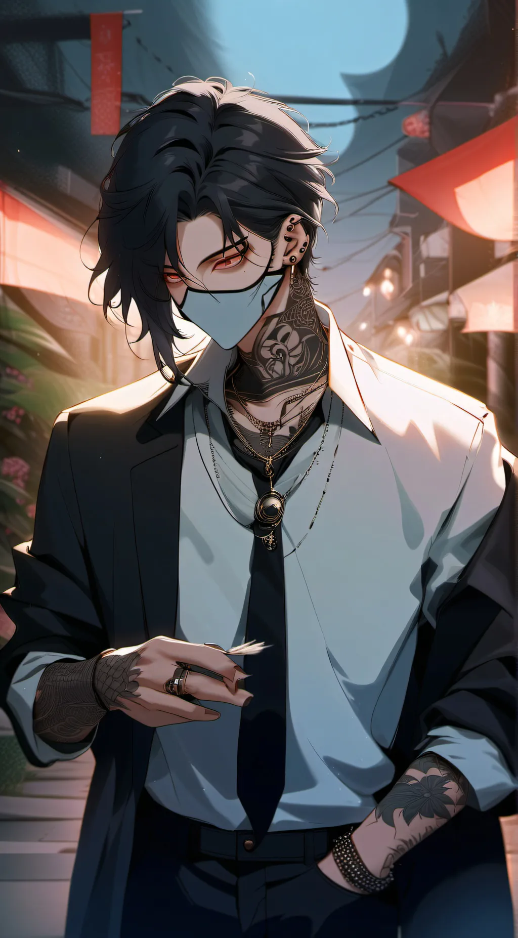 ai character: tashika  background