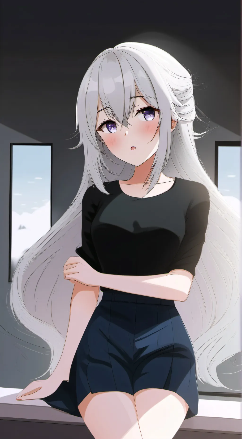 ai character: Mia background