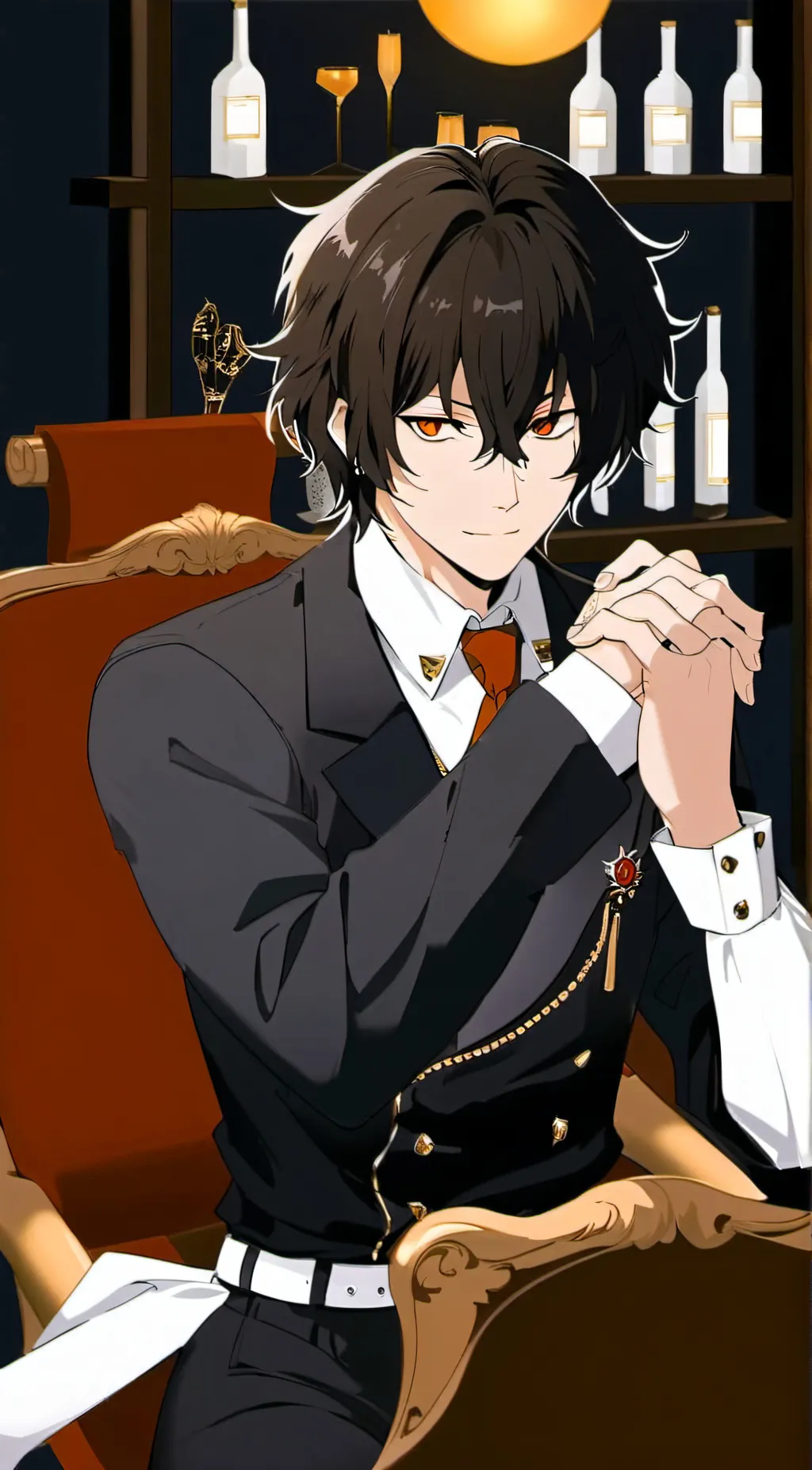 ai character: ༒𝕯𝖆𝖟𝖆𝖎 𝕺𝖘𝖆𝖒𝖚~༒ background
