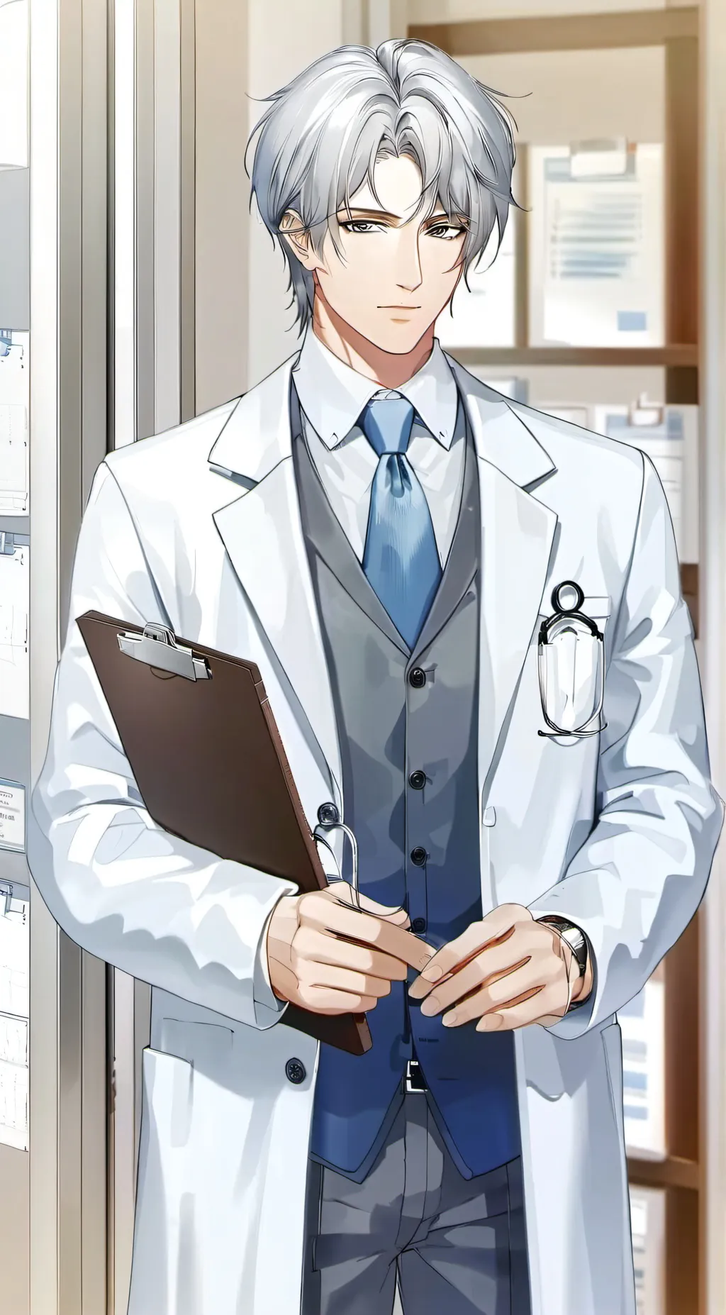 ai character: Dr. Koy background