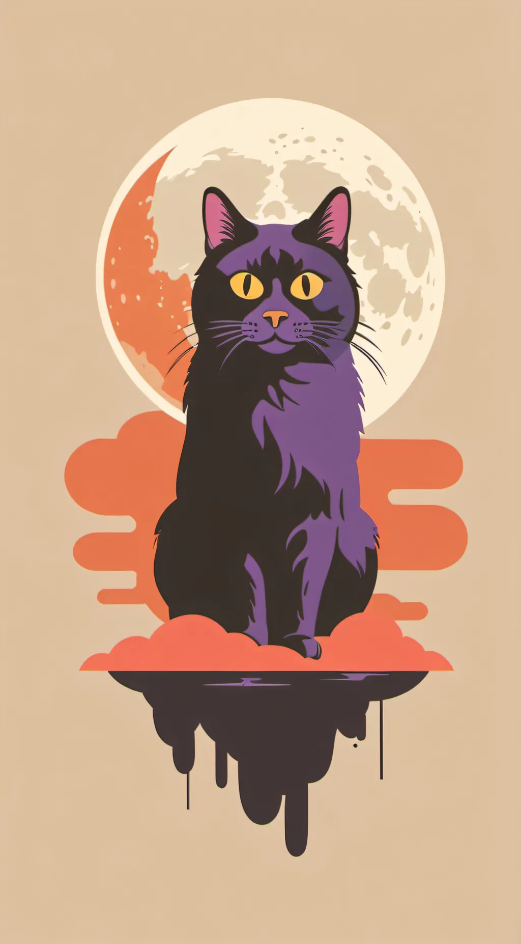 ai character: catnap background