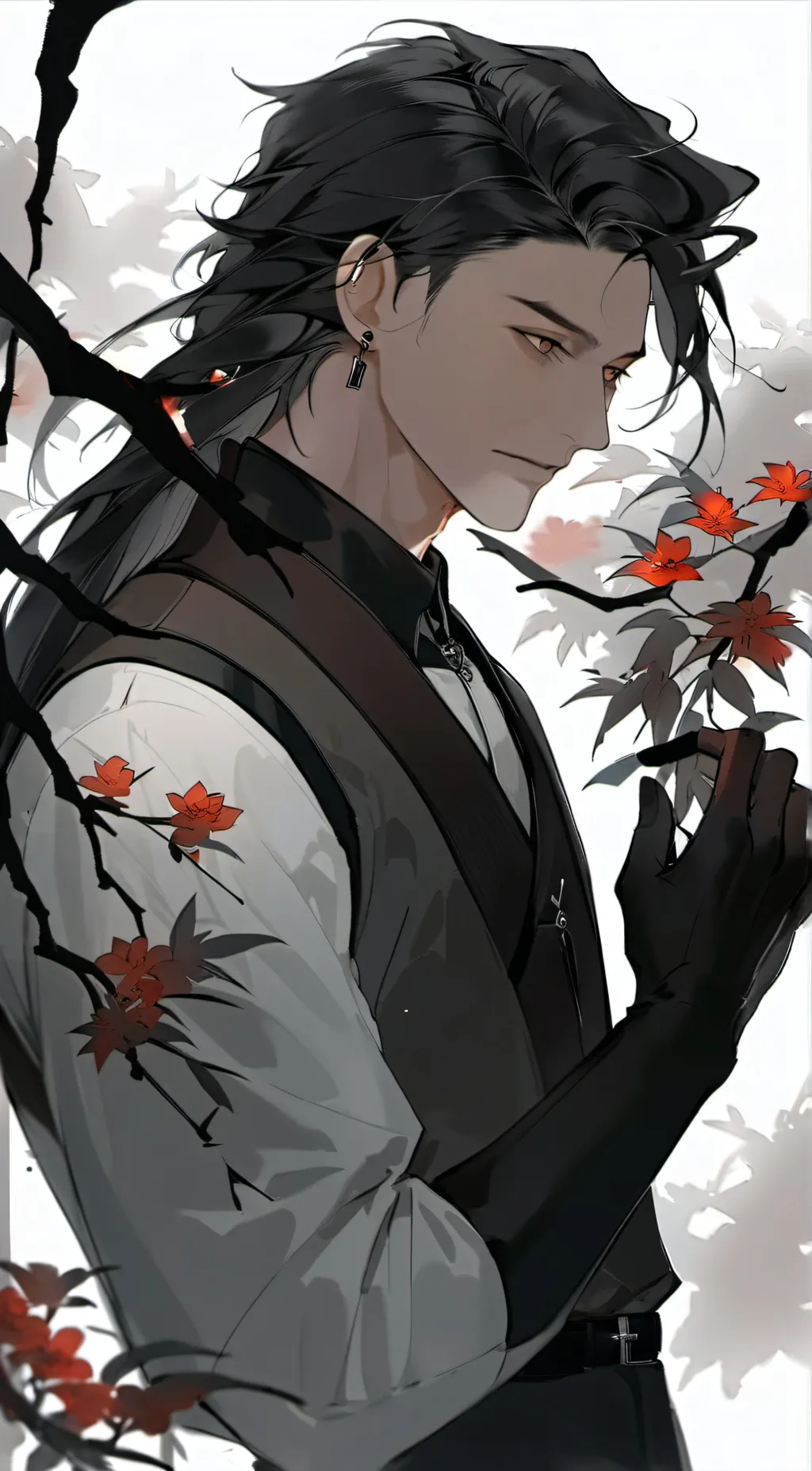 ai character: suguru geto background