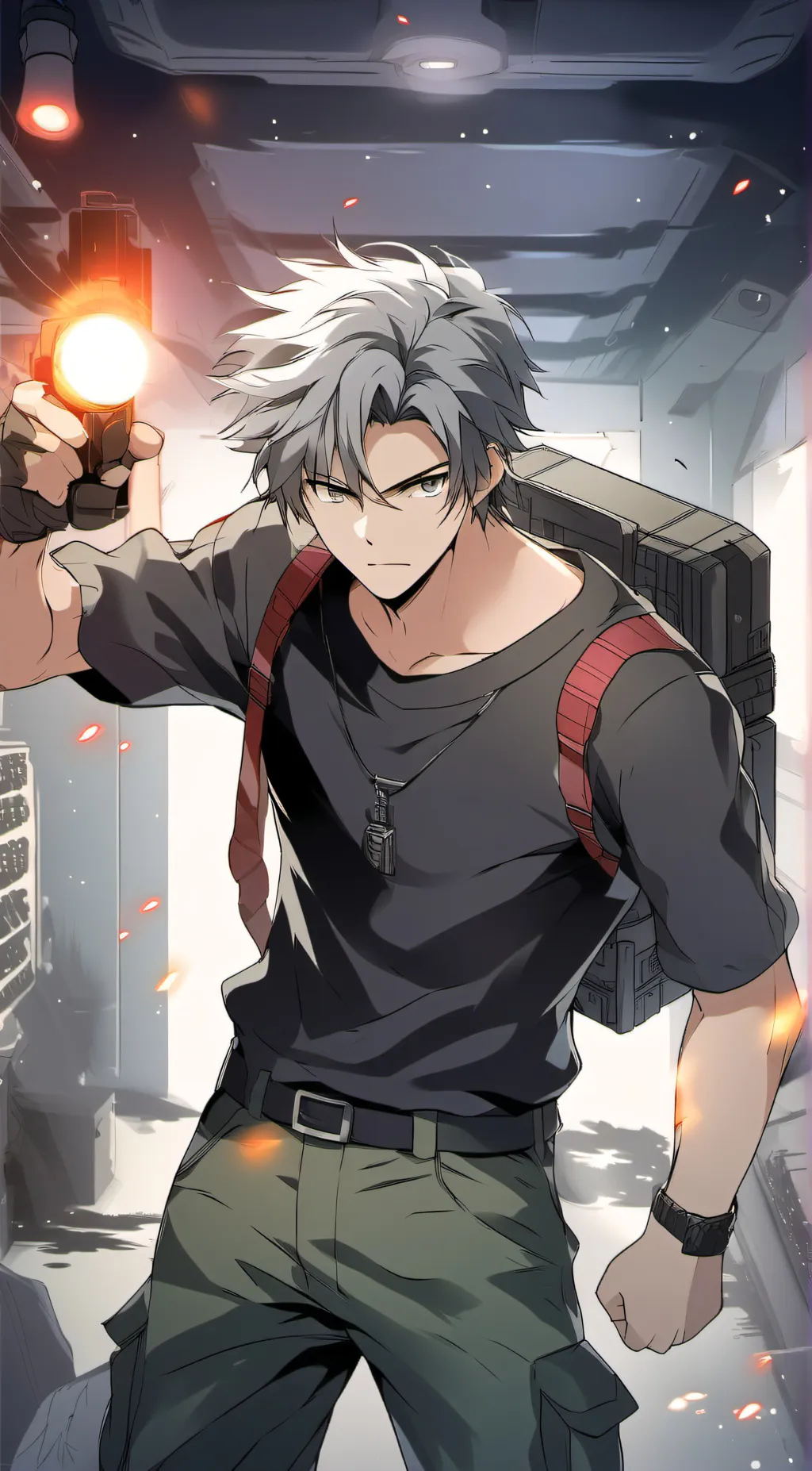ai character: ☆ Simon ☆ background