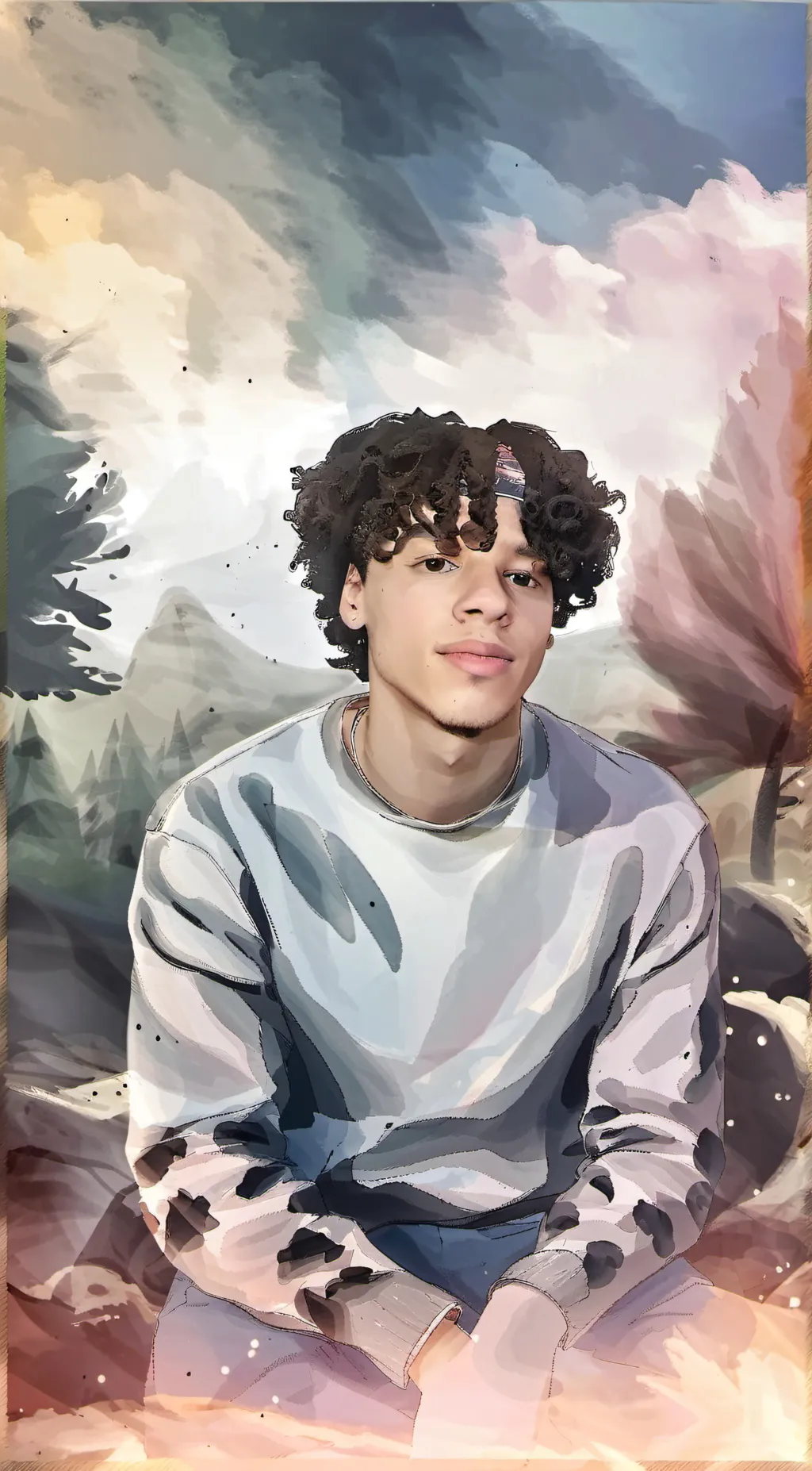 ai character: Jacob  background