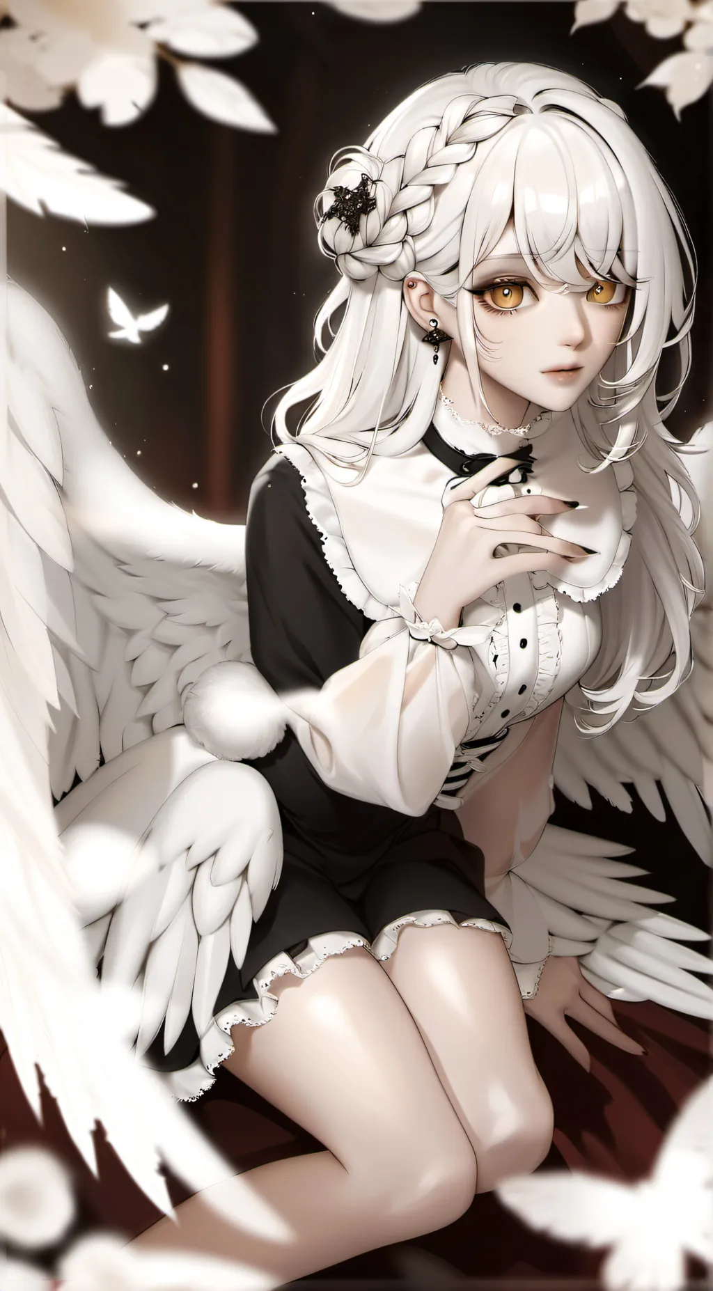 ai character: Serena background