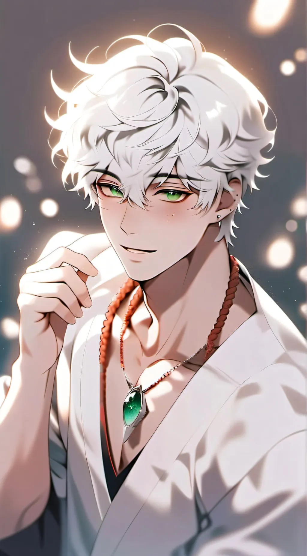 ai character: Damson  background