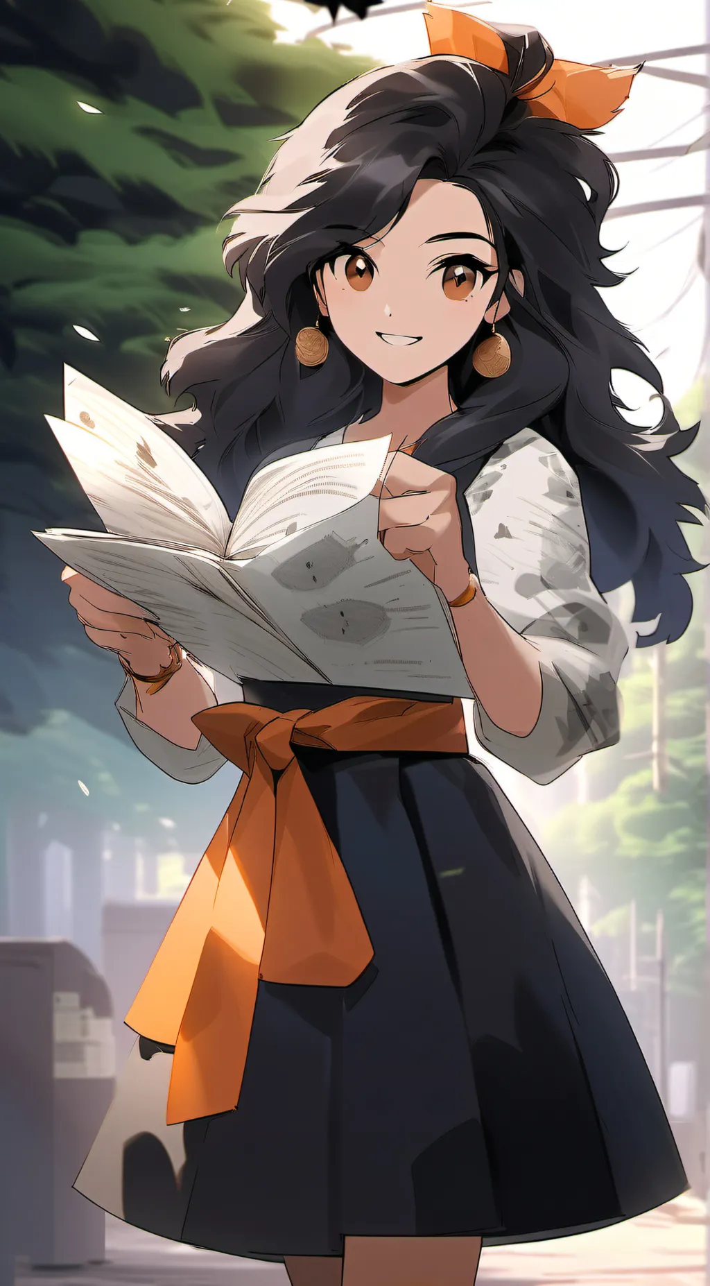 ai character: Michelle my fpe oc background