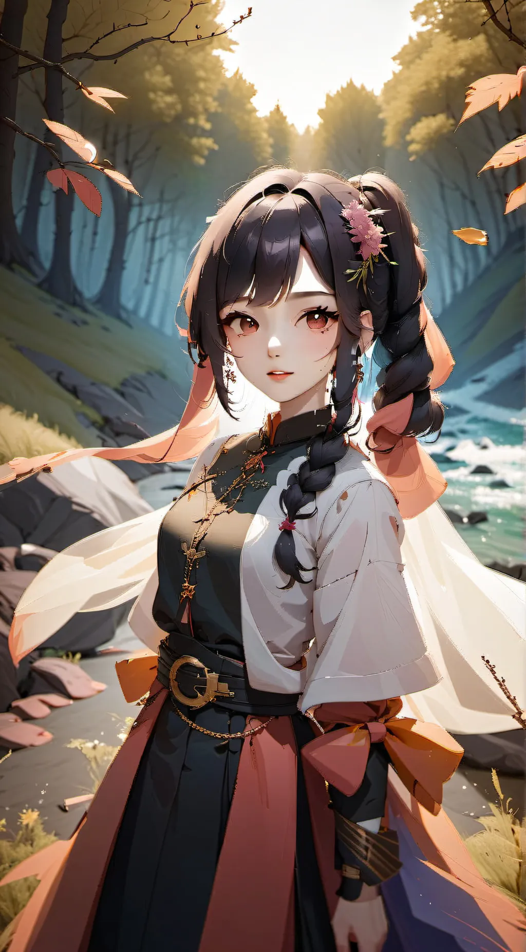 ai character: raka background