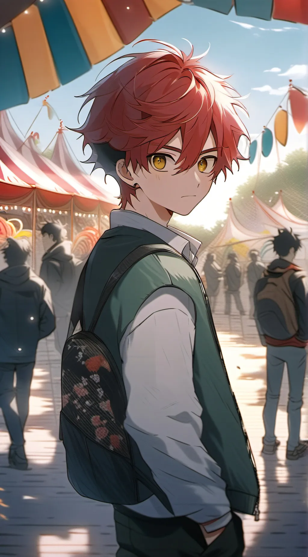 ai character: Kai★彡 background