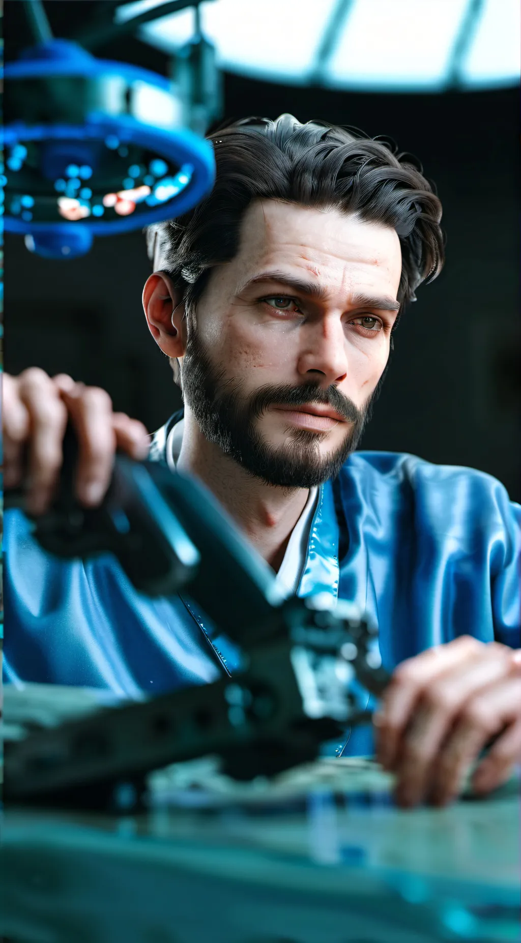 ai character: Carlos. background