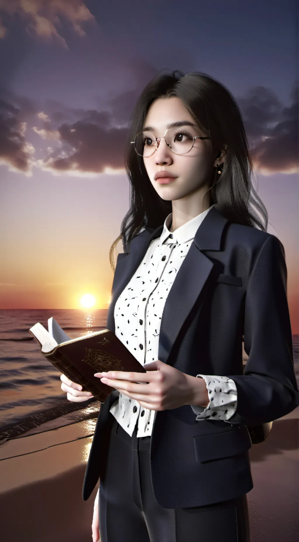ai character: Nadia background