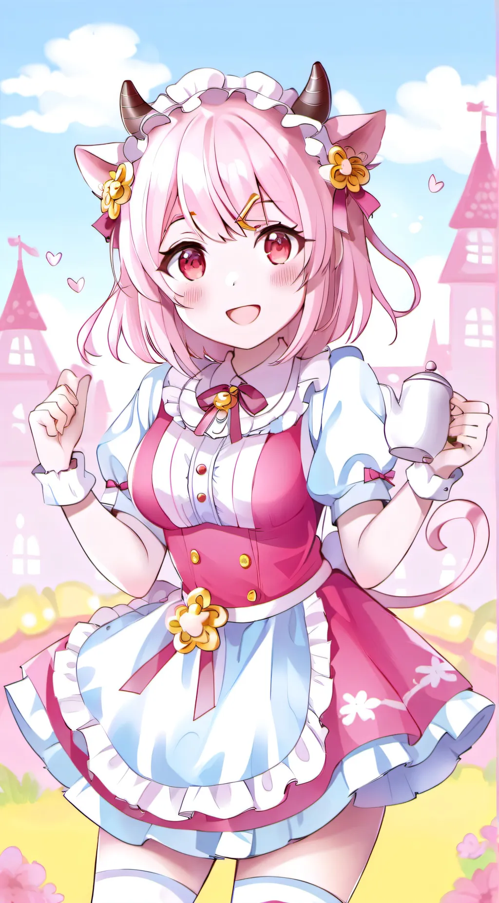 ai character: 💗Mrs Cow🐄 background