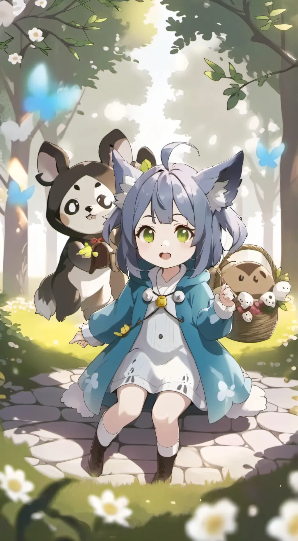ai character: Bluey rp  background