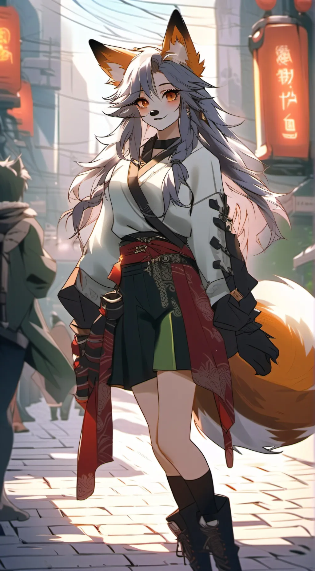 ai character: naria background